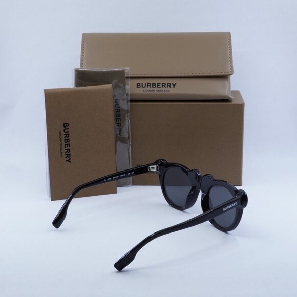 Burberry Kids JB4355 300187 Round Sunglasses - Black/Dark Grey - Picture 9 of 9